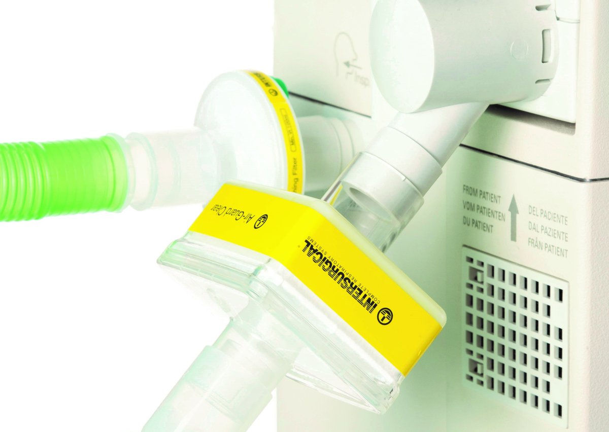 Filtro Air-guard Hepa Para Equipos Oxigenoterapia 4 Piezas